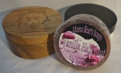 Vanilla & Hazelnut Shaving Soap