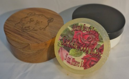 Sandalwood Rose Shave Soap