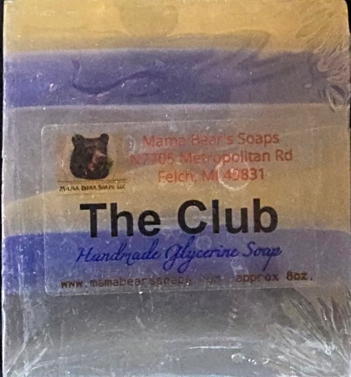 The Club Glycerine Bath Soap
