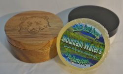 Mountain Waters Glycerin Shave Soap