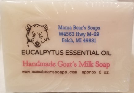Goat's Milk Soap with Eucalyptus Essential Oil