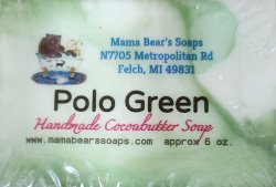 Polo Green Type Cocoa Butter Soap