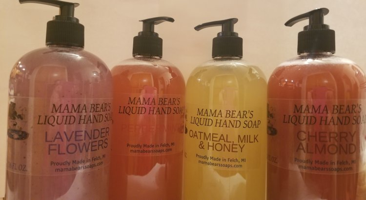 16 oz liquid hand soap, you pick the scent - Click Image to Close