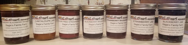 Farm Made Cantaloupe-Blueberry Jam