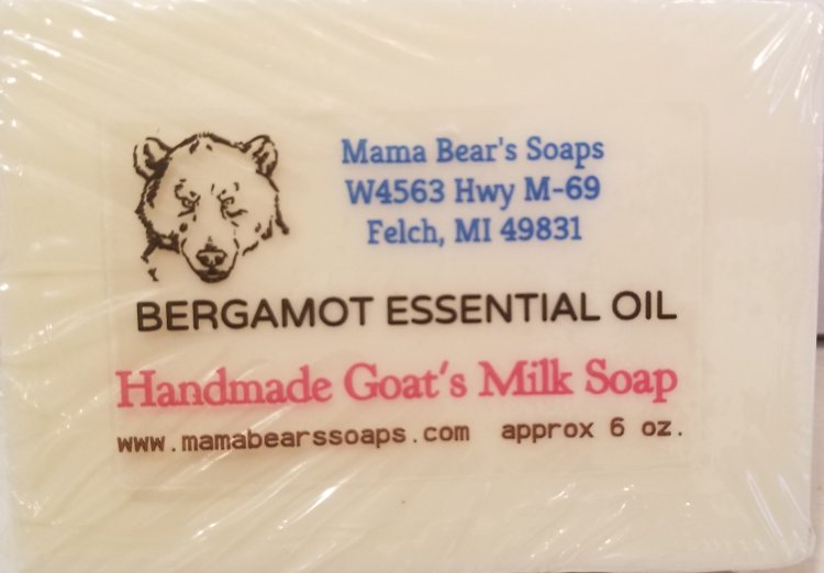 Goat's Milk Soap with Bergamot Essential Oil