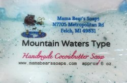 Mountain Waters Type Cocoa Butter Soap