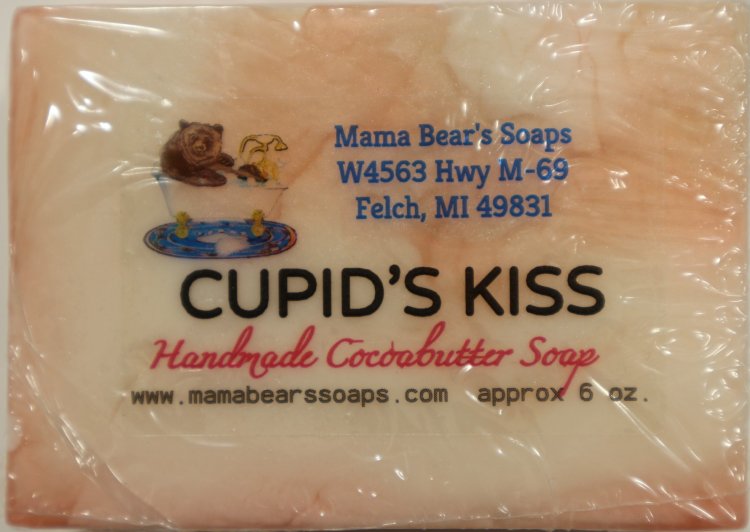 Cupid's Kiss Cocoa butter Bath Soap - Click Image to Close