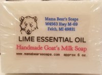 Goat's Milk Soap with Lime Essential Oil