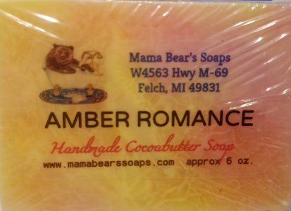 Amber Romance Cocoa Butter Soap
