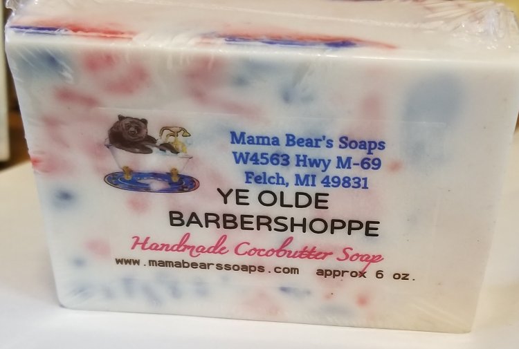 Ye Olde Barbershoppe Cocoabutter Bath Soap - Click Image to Close