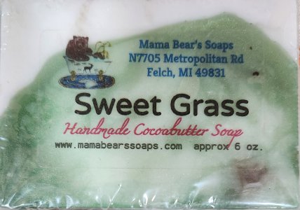 Sweet Grass Cocoa Butter Soap