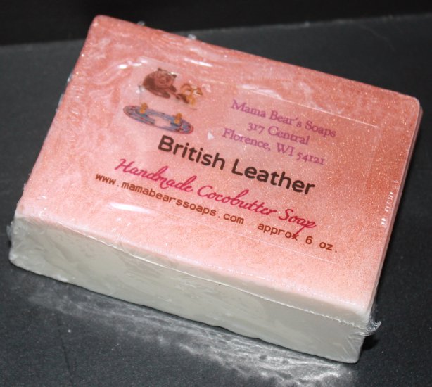 British Leather Cocoabutter Bath Soap
