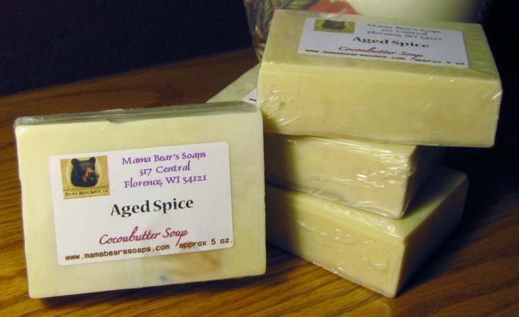 Aged Spice Cocoabutter Bath Soap - Click Image to Close
