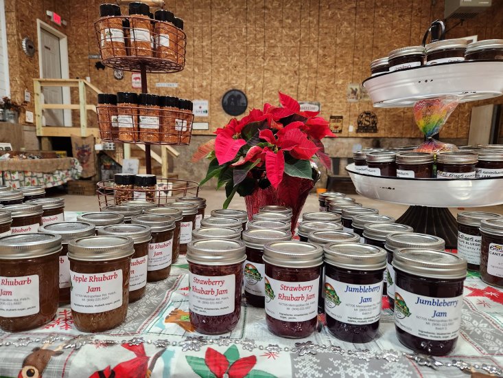 Apple Rhubarb Jam