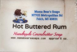 Hot Buttered Rum Cocoa Butter Soap