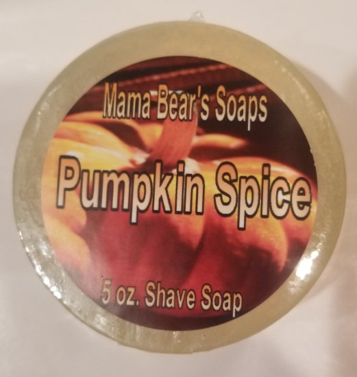 Pumpkin Spice Shaving Soap