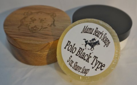 Polo Black Type Shaving Soap