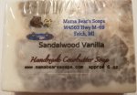 Sandalwood Vanilla Cocoabutter Bath Soap