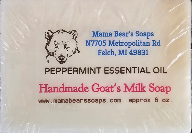 Goat's Milk Soap with Peppermint Essential Oil