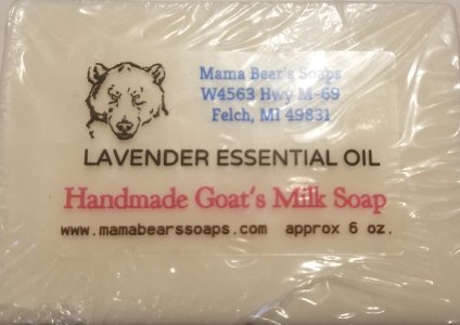 Goat's Milk Soap with Lavender Essential Oil