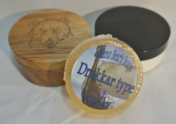 Drakkar Glycerin Shave Soap - Click Image to Close