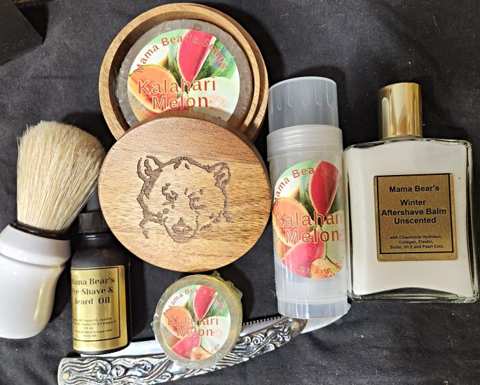 Kalahari Melon Shave Soap
