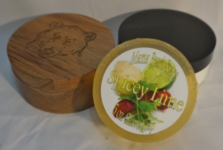 Spicey Lime Glycerin Shave Soap