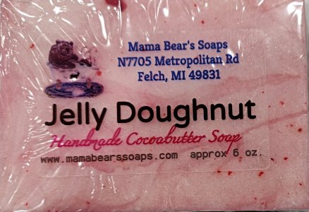 Jelly Doughnut Cocoa butter Soap