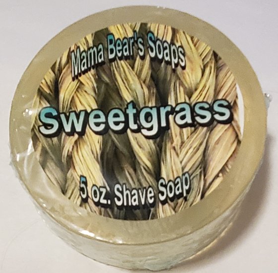 Sweetgrass Shave Soap