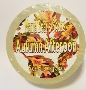 Autumn Afternoon Glycerin Shave Soap