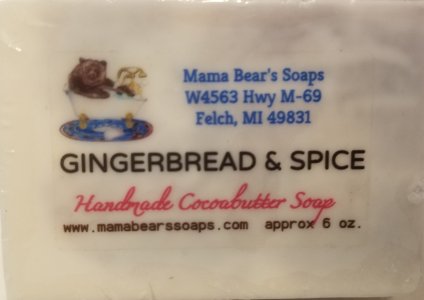 Gingerbread and Spice Cocoa Butter Soap