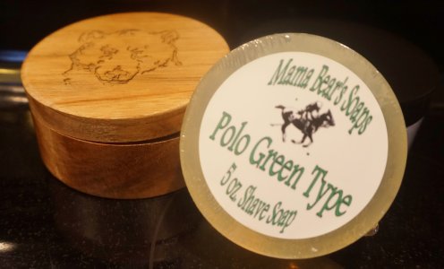 Polo Green Type Shaving Soap