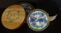 Lilac & Lavender Ice 5 oz. Mentholated Shave Soap