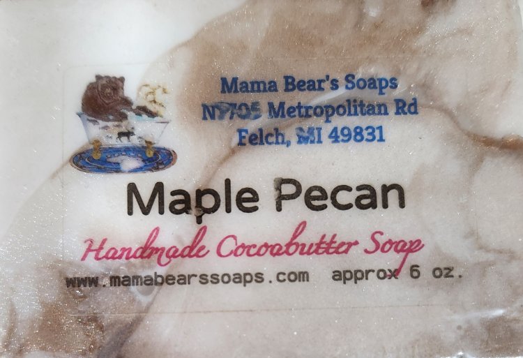 Maple Pecan Cocoa Butter Soap