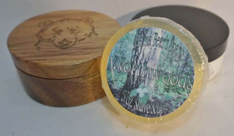 Northwoods Shaving Soap - Click Image to Close