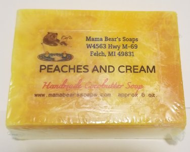 Peaches and Cream Cocoa butter soap