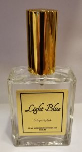 Light Blue Type Spray