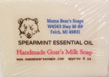 Goat's Milk Soap with Spearmint Essential Oil