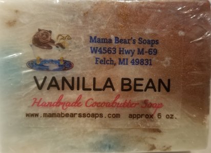 Vanilla Bean Cocoa Butter Soap