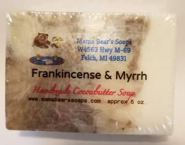Frankincense & Myrrh Cocoabutter Soap