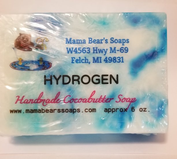 Hydrogen Cocoabutter Bath Soap - Click Image to Close