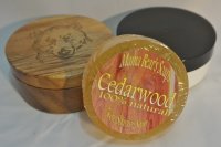Cedarwood 100% Natural Shave Soap