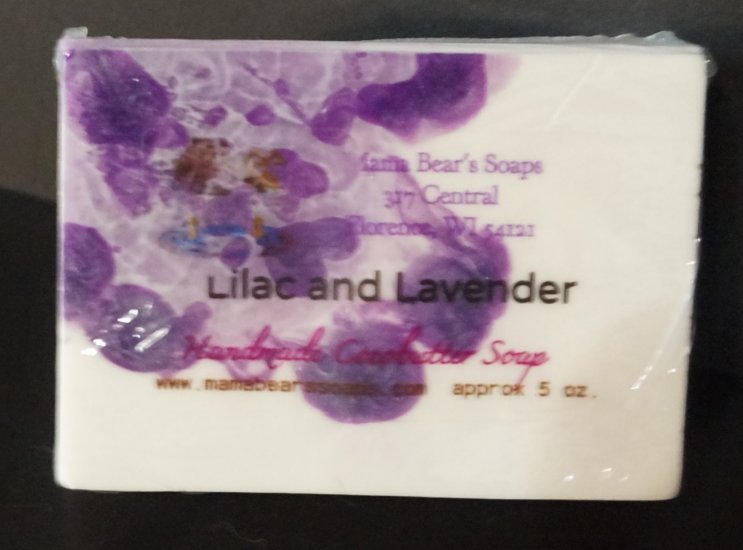 Lilac & Lavender Cocoabutter Bath Soap